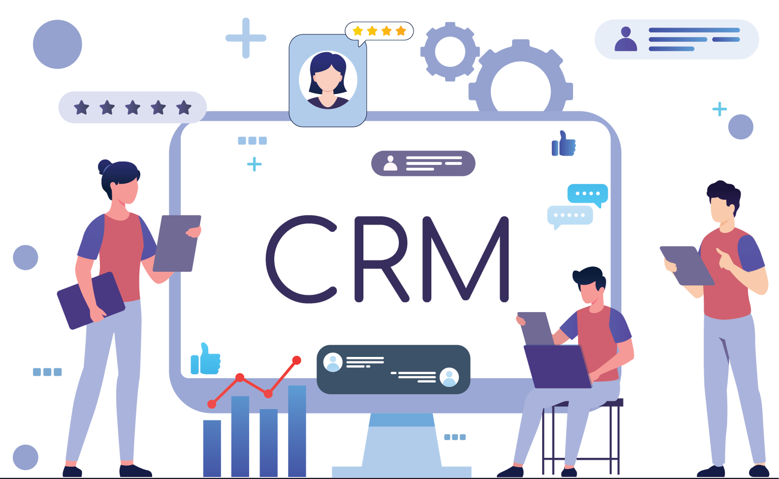 Axiroz CRM software interface for sales automation