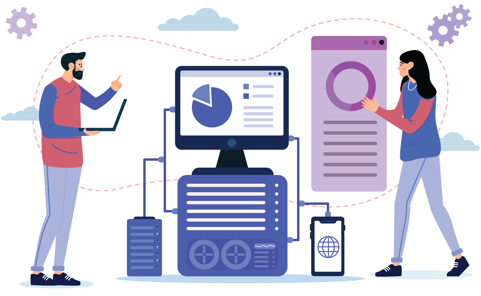 Axiroz CRM software interface for sales automation